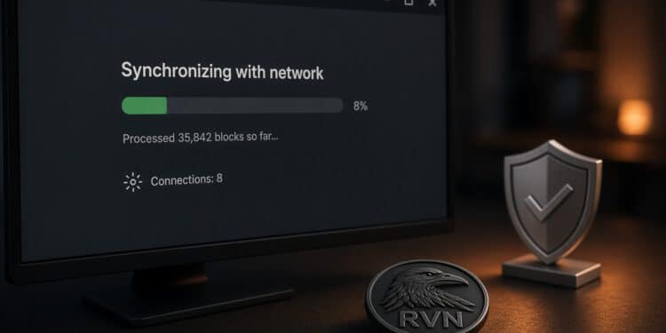 Ravencoin Core synchronisiert langsam: Windows Defender schuld